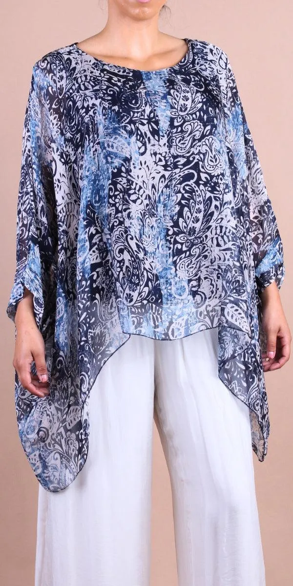 Seta Paisley Print Kaftan