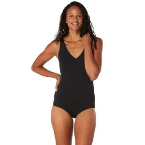 Speedo Solid V Neck - Black