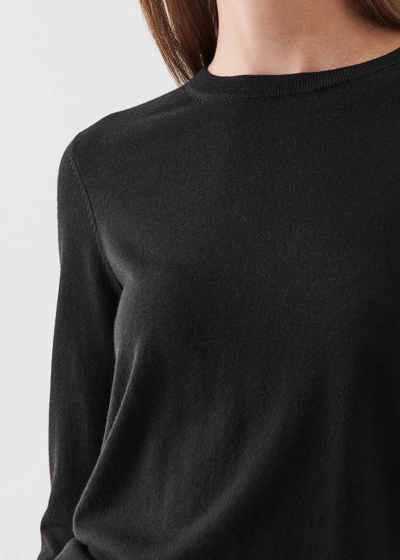 Superfine Merino Crewneck W116C02L