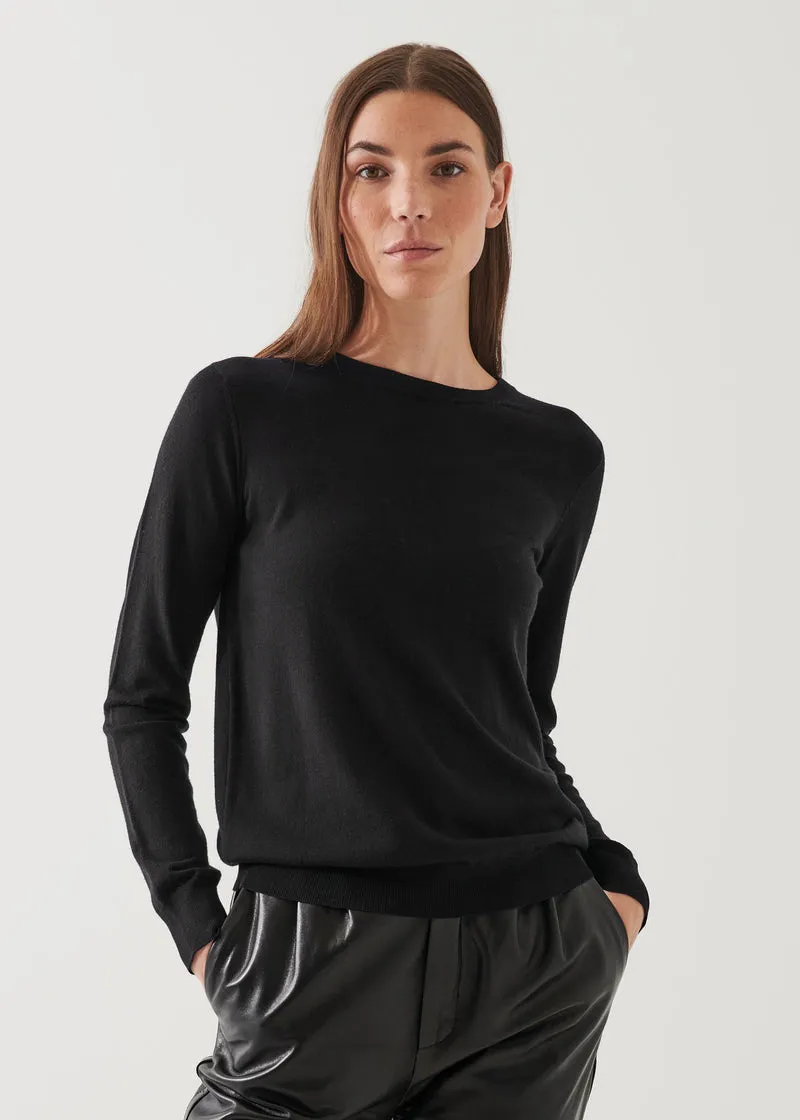 Superfine Merino Crewneck W116C02L