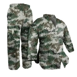 Team Set, V-Neck, Camo with Camo Pants