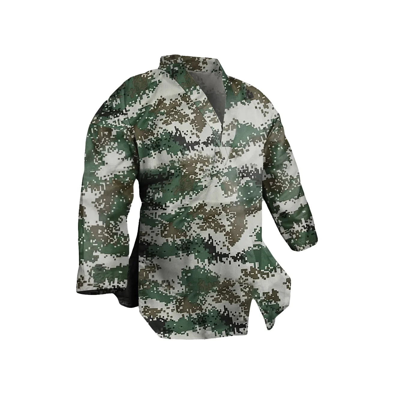 Team Set, V-Neck, Camo with Camo Pants