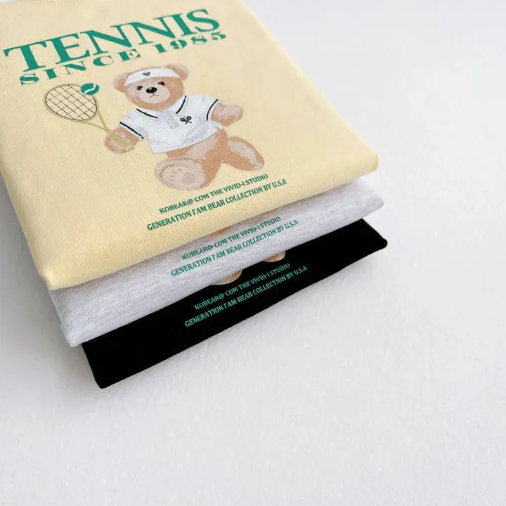 TENNIS Bear Tee & Shorts Set