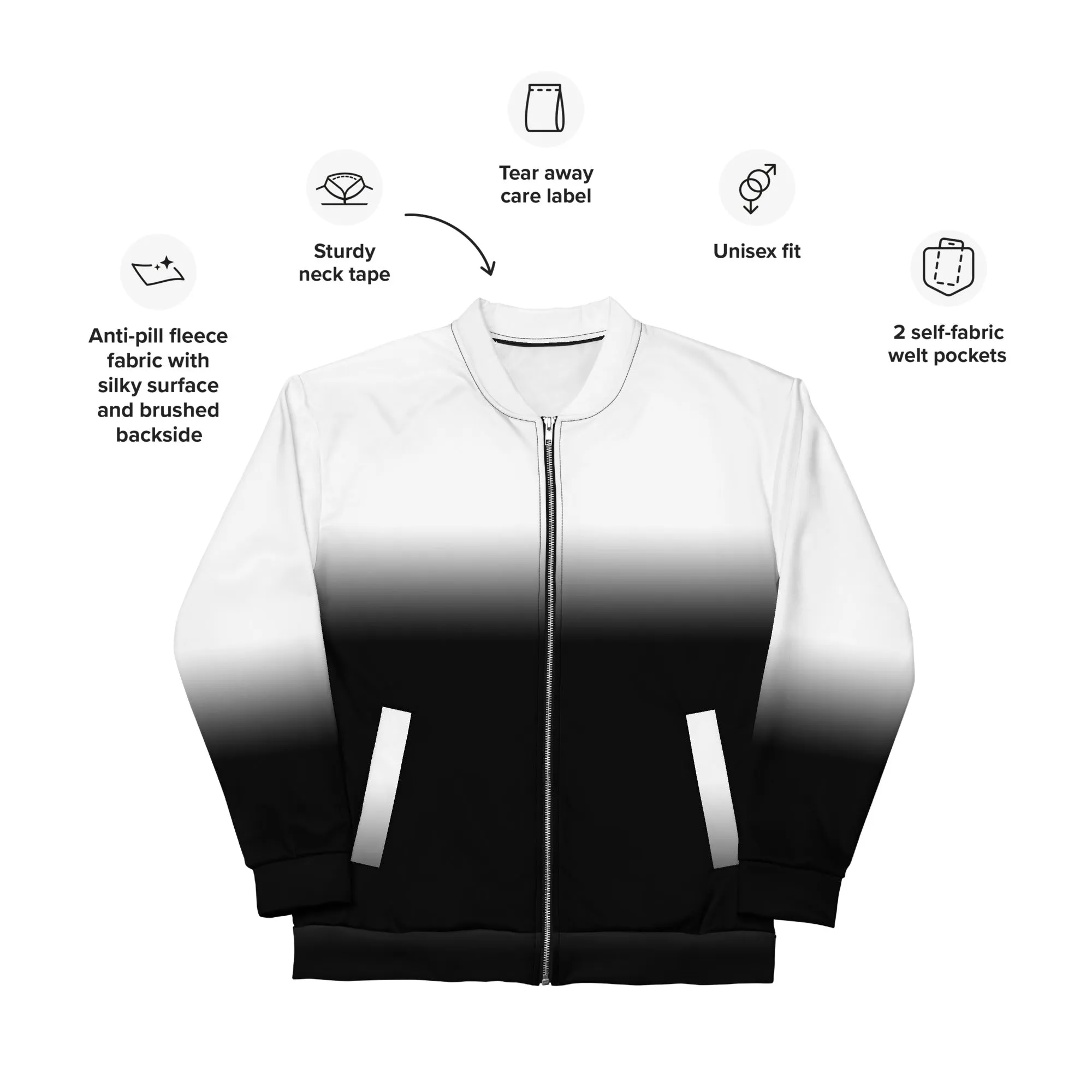 Unisex Bomber Jacket