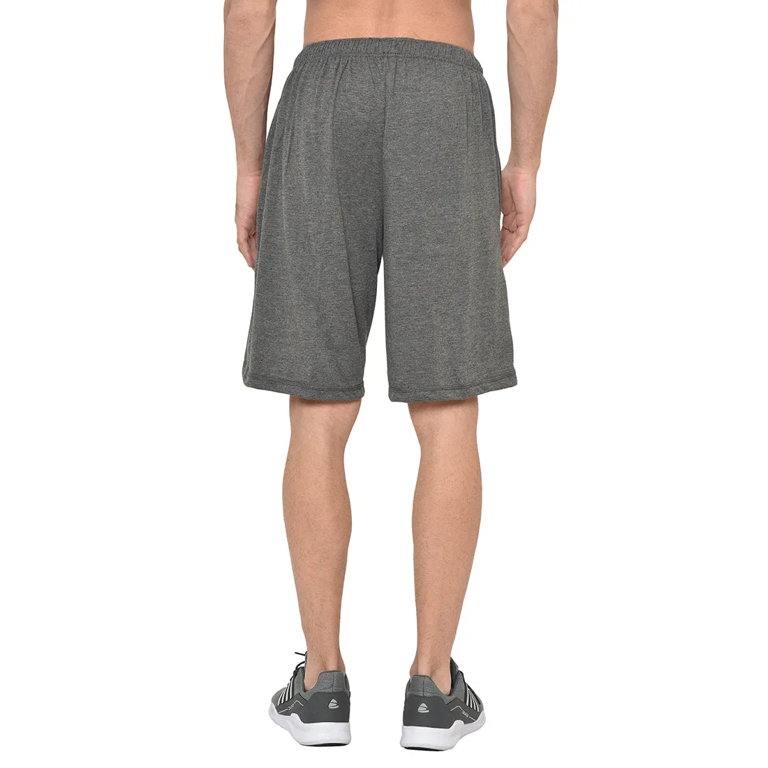 Vimal Jonney Grey Shorts For Men's